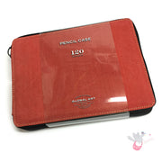 GLOBAL ART Canvas Pencil Case - 120 Pencils - Rose