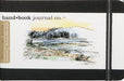 HAND-BOOK JOURNAL CO - Travelogue Series - Drawing Sketchbook - Large Landscape (5.5 x 8.25" / 13.8 x 21cm) - Black Cloth 