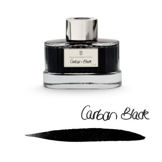 GRAF VON FABER-CASTELL Fountain Pen Ink Bottle 75mL - Carbon Black