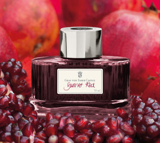 GRAF VON FABER-CASTELL Ink Bottle 75mL - Garnet Red