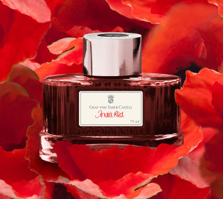 GRAF VON FABER-CASTELL Ink Bottle 75mL - India Red