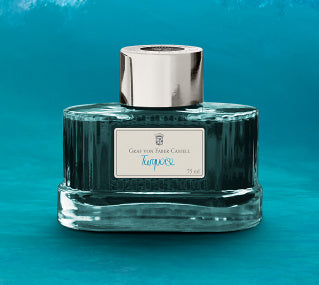 GRAF VON FABER-CASTELL Fountain Pen Ink Bottle 75mL - Turquoise