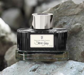 GRAF VON FABER-CASTELL Fountain Pen Ink Bottle 75mL - Stone Grey