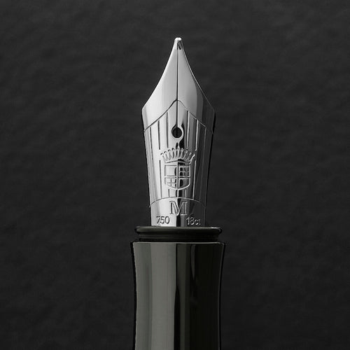 GRAF VON FABER-CASTELL Replacement Nib Unit -  Black (18ct) - Classic Macassar - EF