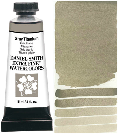 DANIEL SMITH Watercolour - 15mL - Grey Titanium (PW6)