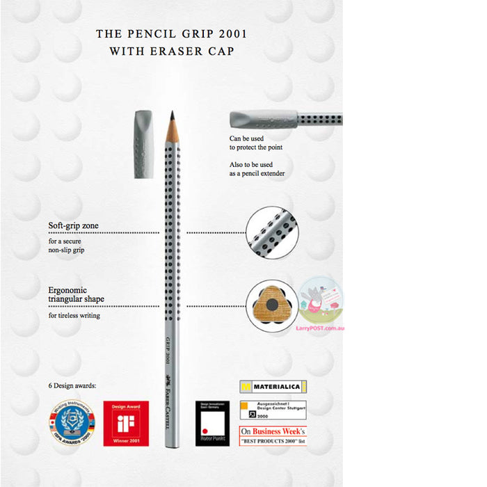FABER-CASTELL Junior Grip Pencil - Colour - Pack of 10