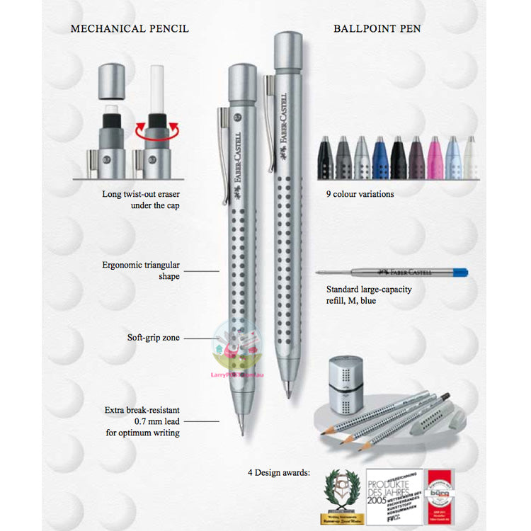 FABER-CASTELL Grip Pencil - Jumbo Size - B - Single