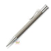 Graf von FABER-CASTELL Guilloche Cisel’‘Î© - Light Grey - Propelling Ball Pen