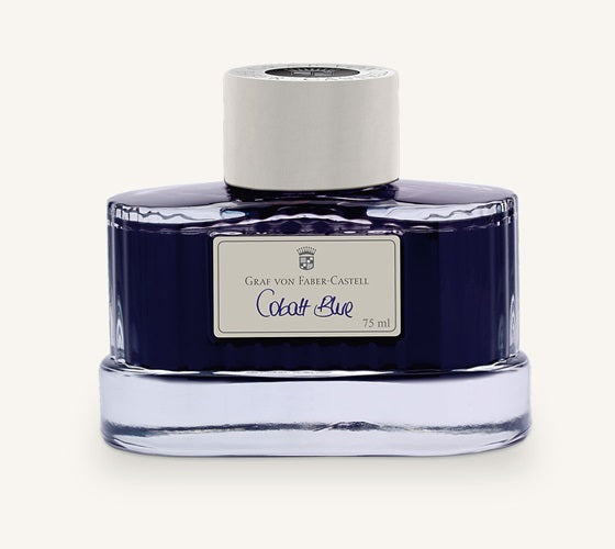 GRAF VON FABER-CASTELL Ink Bottle 75mL - Cobalt Blue