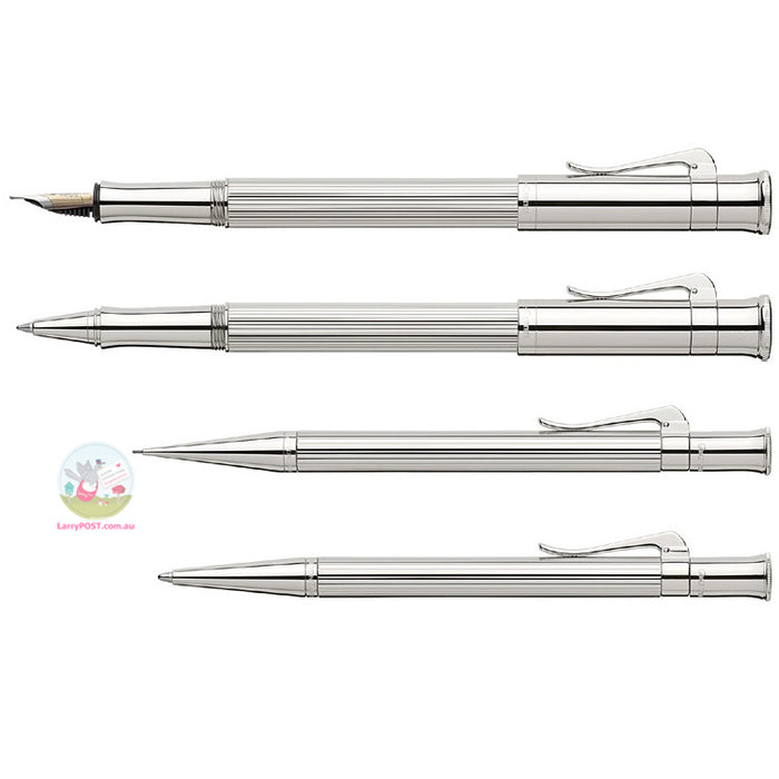 GRAF VON FABER-CASTELL Classic Platinum Plated Rollerball Pen