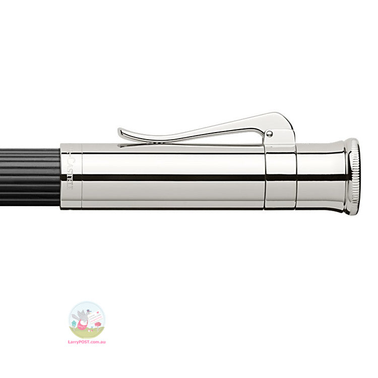 GRAF VON FABER-CASTELL Classic Ebony Fountain Pen (& converter) - Fine Nib