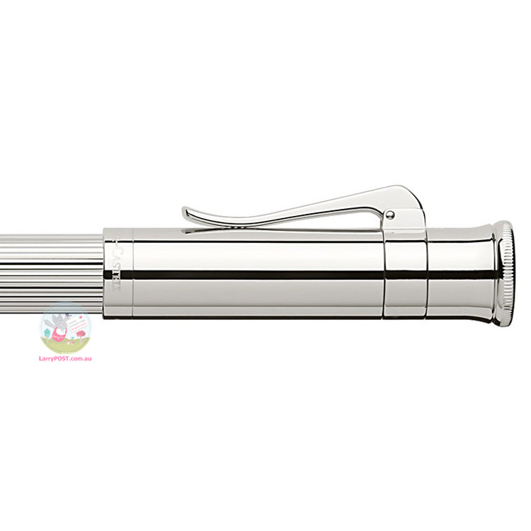 GRAF Classic Platinum Plated Fountain Pen (includes converter) - Medium