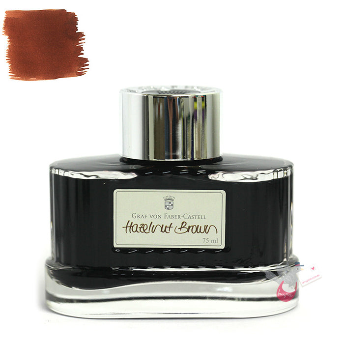 GRAF VON FABER-CASTELL Ink Bottle 75mL - Hazelnut Brown