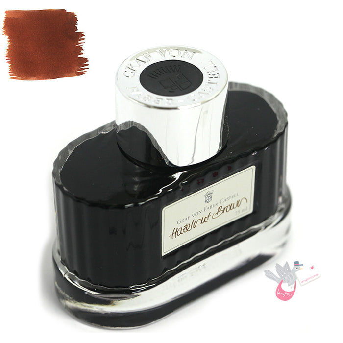GRAF VON FABER-CASTELL Ink Bottle 75mL - Hazelnut Brown