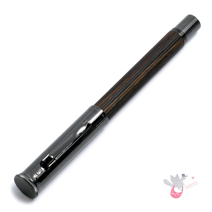 GRAF VON FABER-CASTELL Classic Macassar Fountain Pen (includes converter) - Fine