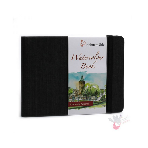 HAHNEMUEHLE Akademie Watercolour Sketchbook - 200gsm - 60 pages - A6 Landscape