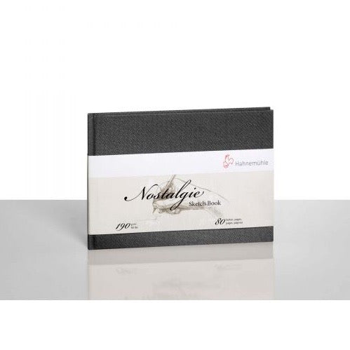 HAHNEMUHLE Nostalgie Sketchbook - 190gsm - 80 pages - A6 Landscape