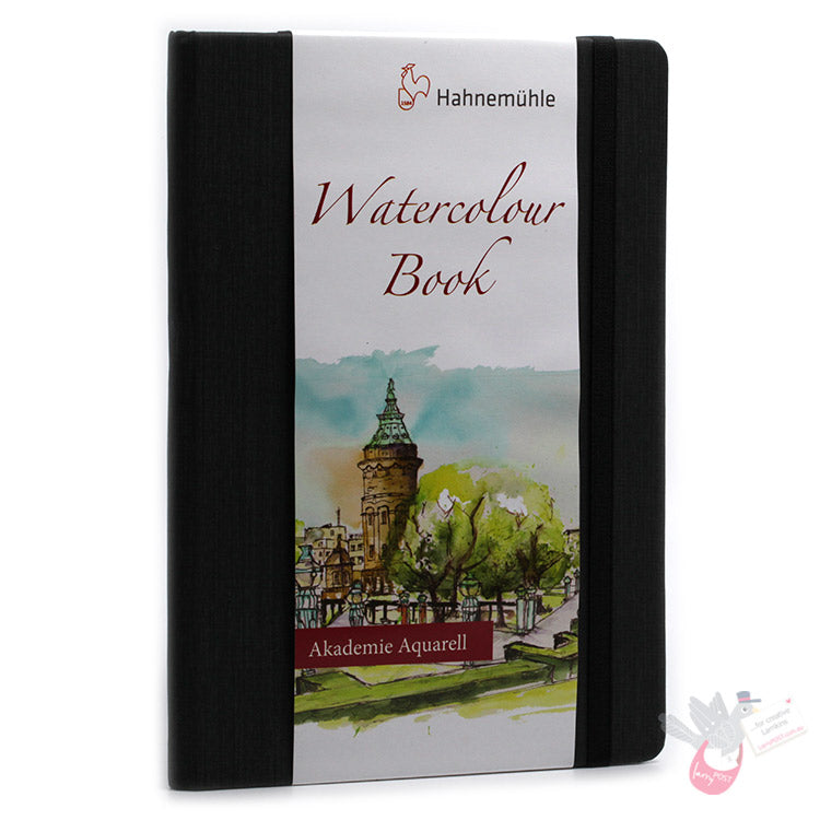 HAHNEMUEHLE Akademie Watercolour Sketchbook - 200gsm - 60 pages - A5 Portrait