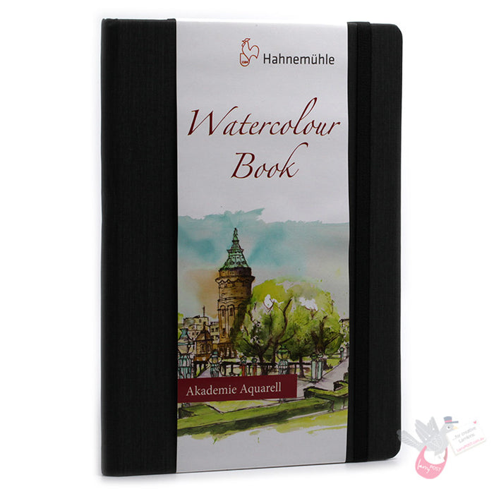 HAHNEMUEHLE Akademie Watercolour Sketchbook - 200gsm - 60 pages - A5 Portrait