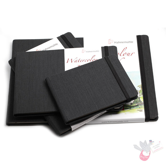 HAHNEMUEHLE Akademie Watercolour Sketchbook - 200gsm - 60 pages - range