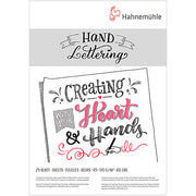HAHNEMUHLE Hand Lettering Block 170gsm (25 Sheets) - A4