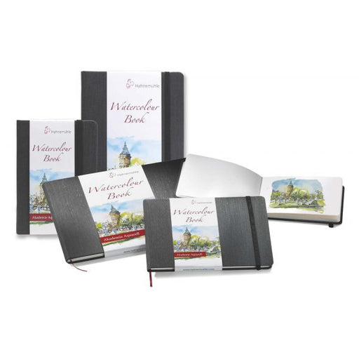 HAHNEMUHLE Akademie Watercolour Sketchbook - 200gsm - 60 pages - A5 Portrait