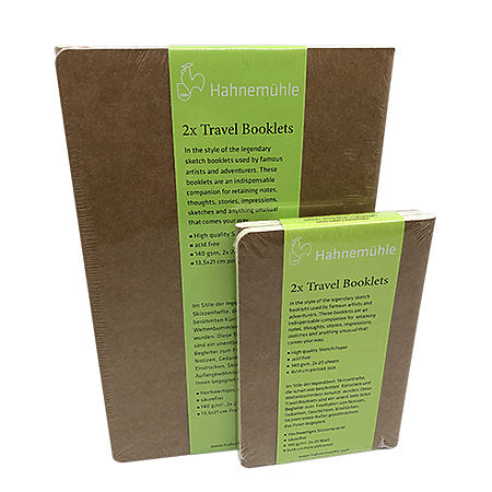 HAHNEMUHLE Travel Booklets (140gsm) - A6 - 2 Pack