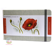 HAND-BOOK JOURNAL CO - Travelogue Series - Watercolour Journal (200gsm) - Large Landscape (13 x 21cm) - Grey Linen