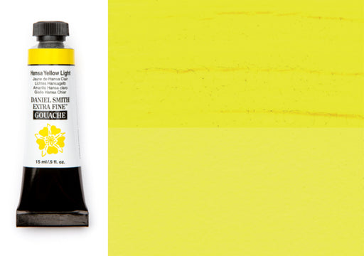 DANIEL SMITH Gouache - 15mL - Cadmium Yellow Light Hue (PY53,PY138,PY3)