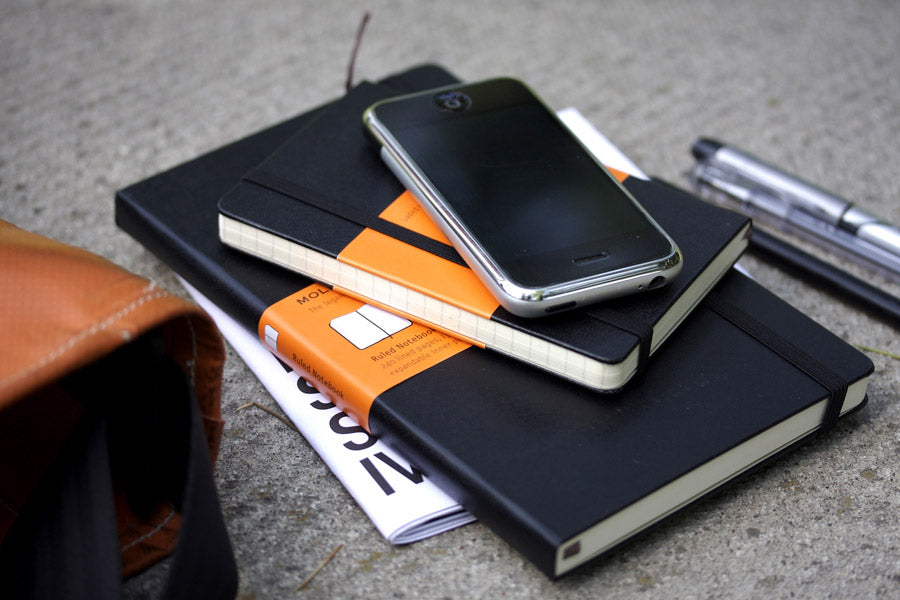 MOLESKINE Classic Hard Cover Notebook Ruled - Pocket (A6) - Black