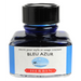 HERBIN "Jewel of Inks" Fountain Pen Ink - 30mL (with pen rest) - Bleu Azur (Azure Blue)
