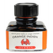HERBIN "Jewel of Inks" Fountain Pen Ink - 30mL (with pen rest) - Orange Indien (Indian Orange)
