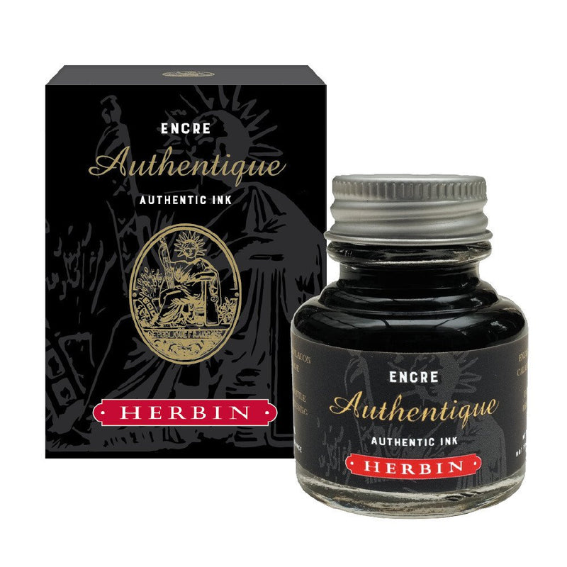 HERBIN Authentic Lawyer's Ink (For Dip pens) - 30mL - Black