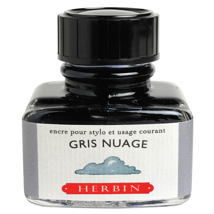 Buy HERBIN Fountain Pen Ink - 30mL - Gris Nuage (Grey Cloud)