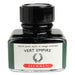 HERBIN "Jewel of Inks" Fountain Pen Ink - 30mL (with pen rest) - Vert Empire (Empire Green)