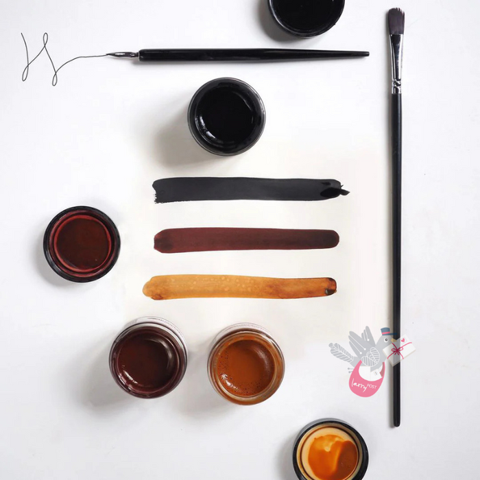 HERBIN Calligraphy Ink (For Dip pens) - 40mL - Mars Brown