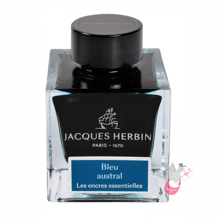 HERBIN Prestige - The Essentials - Fountain Pen Ink - 50mL - Gris de Houle (Grey Swell)