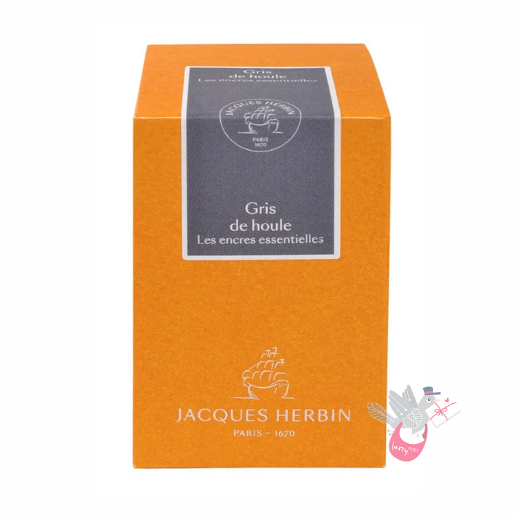 HERBIN Prestige - The Essentials - Fountain Pen Ink - 50mL - Gris de Houle (Grey Swell)