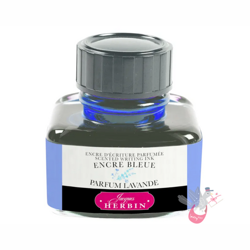 HERBIN Scented Fountain Pen Ink - 30mL (with pen rest) - Lavender
