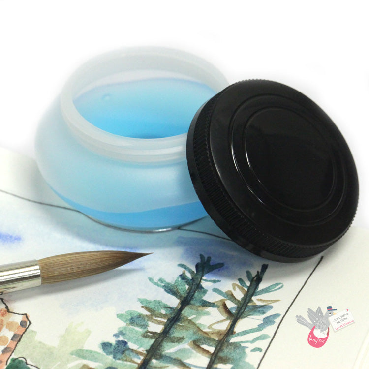 HOLBEIN Plastic Palette Dipper Cup & Lid