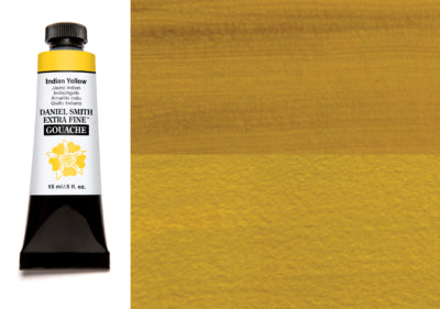 DANIEL SMITH Gouache - 15mL - Indian Yellow (PY97,PY150)