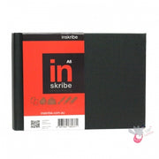 INSKRIBE Hard Cover Sketchbook - Medium Grain - 150gsm - Landscape A4