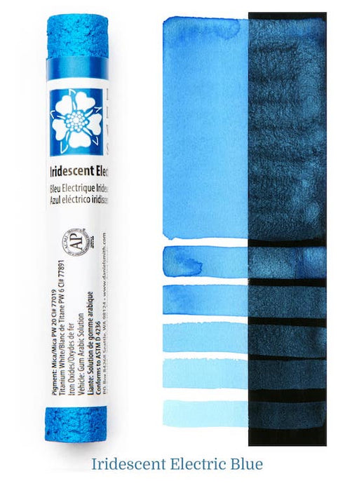 DANIEL SMITH Watercolour Stick - 12mL - Iridescent Electric Blue
