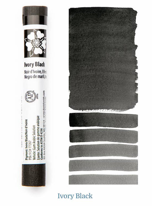 Buy DANIEL SMITH Watercolour Stick - 12mL - Ivory Black