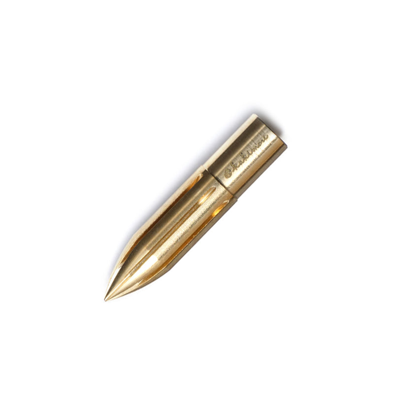 KAKIMORI Metal Conical Dip Pen Nib - Brass (nib only, excludes holder)