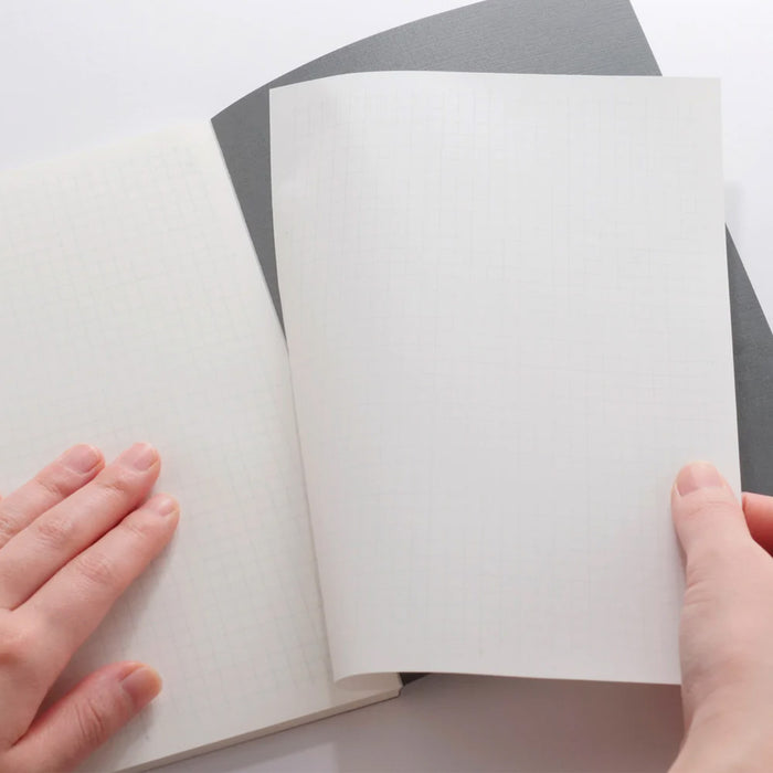 KAKIMORI Note Pad - Grid (A5) - Grey