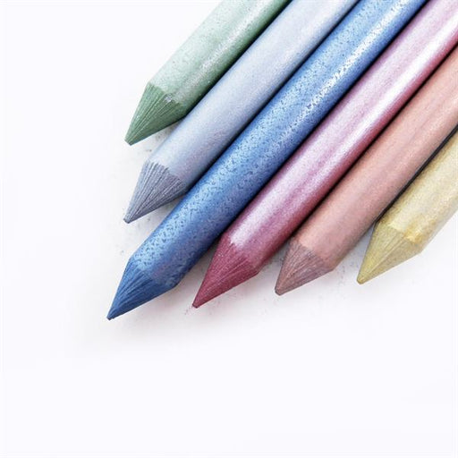 KOH-I-NOOR 5.6mm Artists Leads - 6-Pack - Metallics