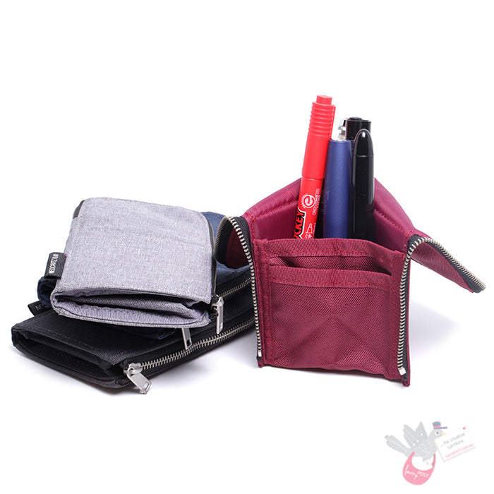 KOKUYO Neocritz Flat Biz Pencil Case - Red