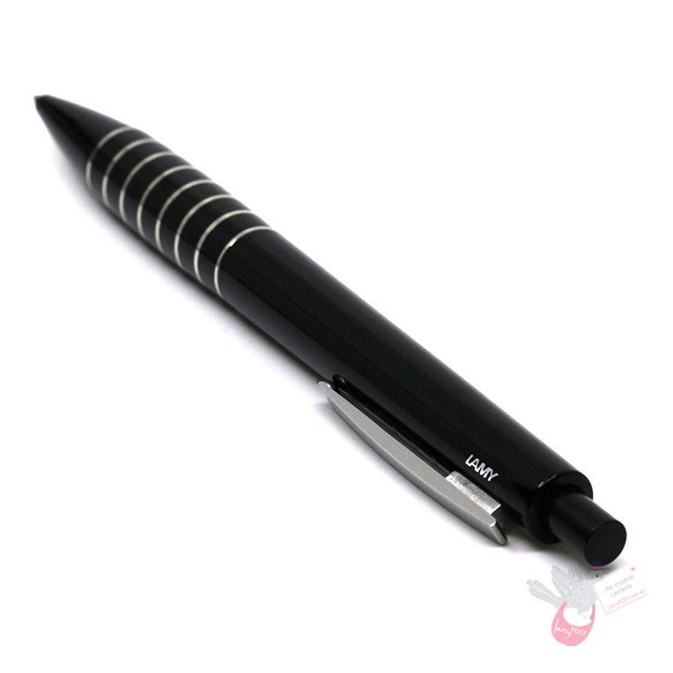 LAMY Accent Brilliant Ballpoint Pen in Gloss Black - Diamond Lacquer Grip