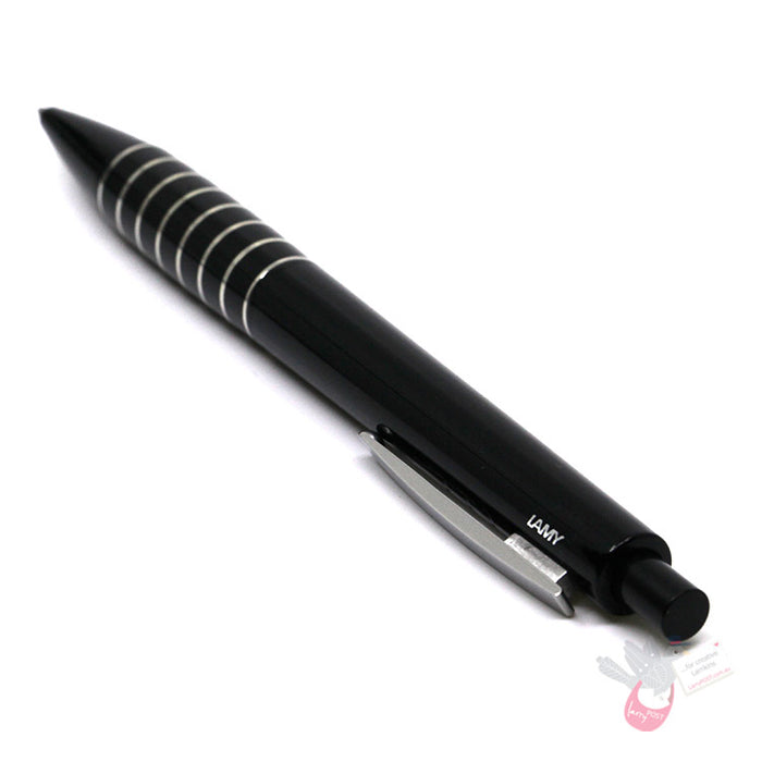 LAMY Accent Brilliant Ballpoint Pen in Gloss Black - Diamond Lacquer Grip